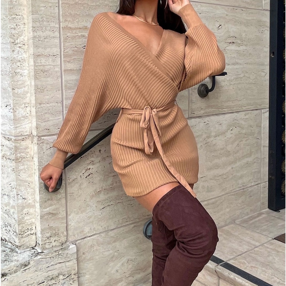 Sweater dress